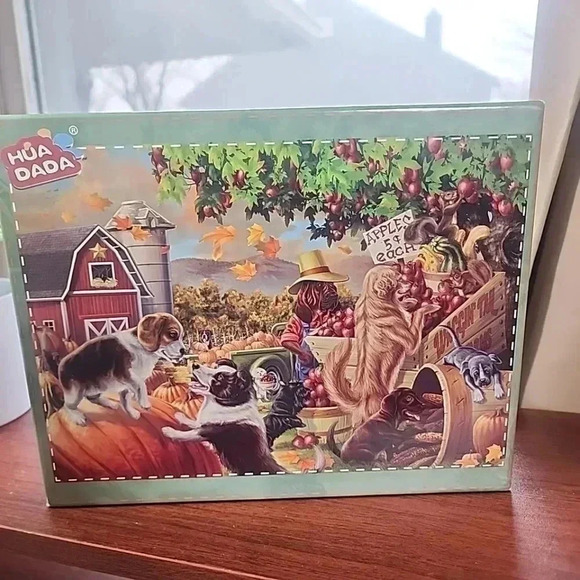 HUADADA Jigsaw Puzzles 1000 Pieces for Adults, Farm Puzzles for Adults 1000 - Picture 3 of 4